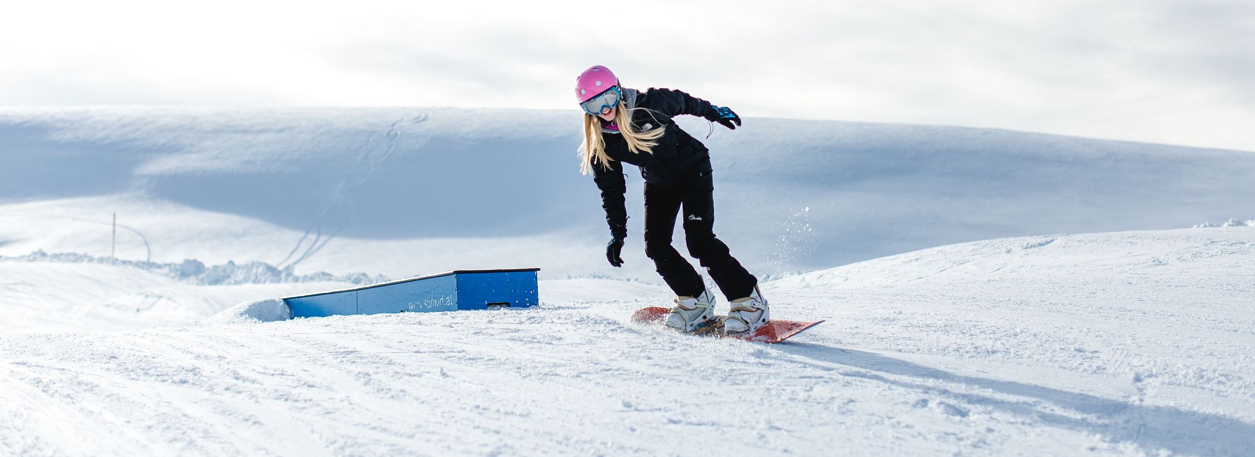 Almenwelt Lofer_Lofi Fun Park_Snowboarden