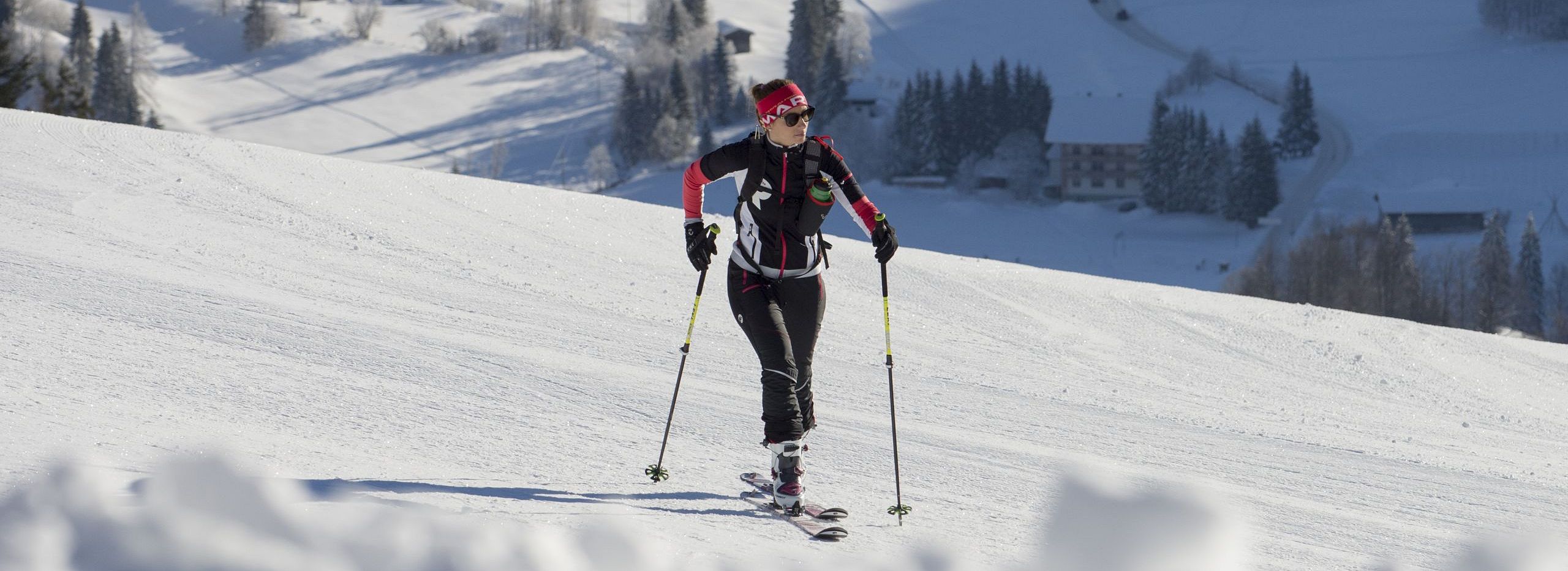 Unken Heutal Winter Skitour gehen Lofer Intersport Sturm © Salzburger Saalachtal Tourismus