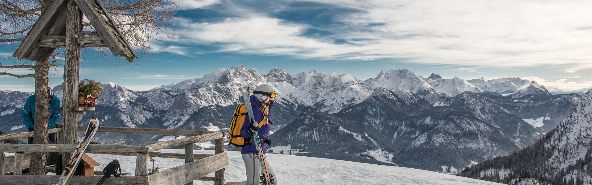 Lofer Schwarzeck Winter Skitour gehen urlaub Intersport Sturm © salzburger saalachtal tourismus Urheber Edith Danzer